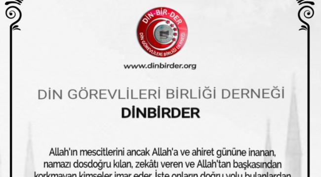 Camiler ve Din Görevlileri Haftası ve Mevlid-i Nebi Haftası